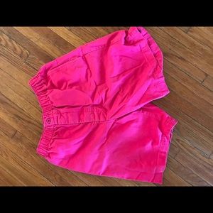 Pink shorts